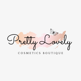 Pink Beauty Logo with Butterfly