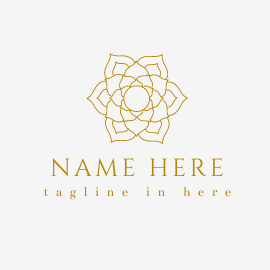 Gold healing logo