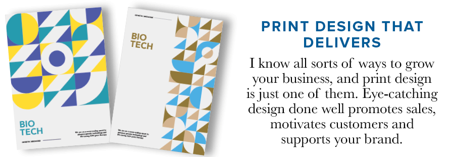 Design Services, Printed brochures